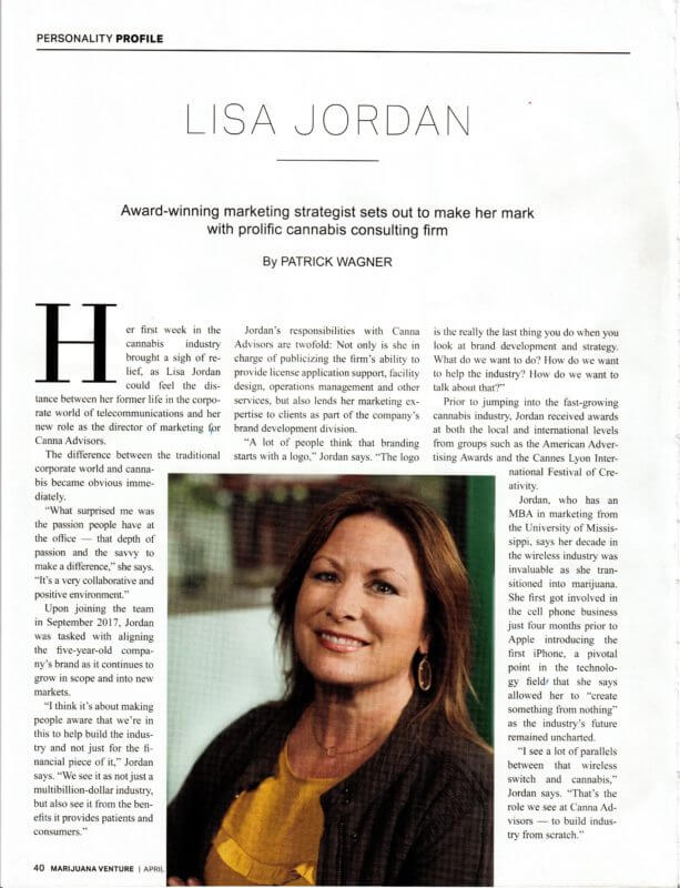 Lisa Jordan MJ Venture