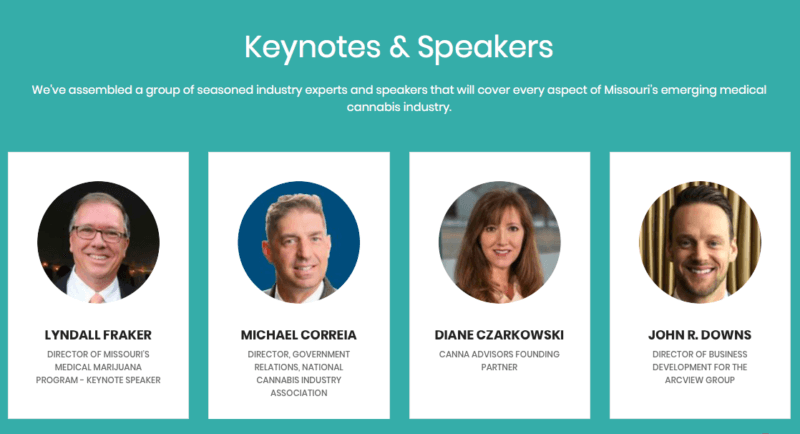 Cannabis keynotes and speakers