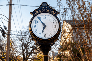 Maryland Oxford Clock