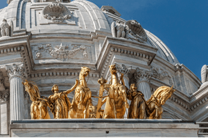 Minnesota State Capitol Closeup